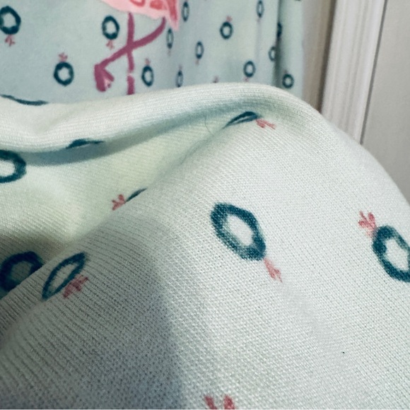 LC Lauren Conrad Mint Flamingo Sweater - Picture 2 of 4